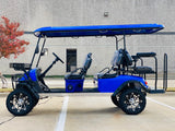 Dynamic enforcer full loaded Limo golf cart Blue